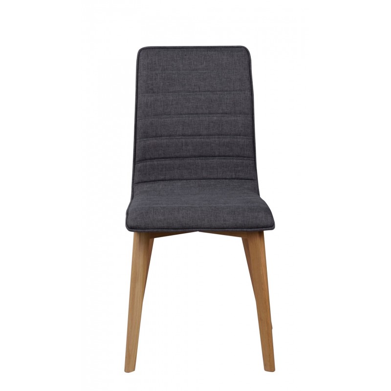 RO Gracy Chair Dark Grey/Oak